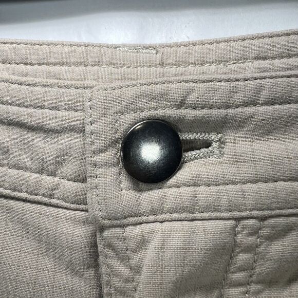 Lululemon Chino Shorts Mens Size 32 Tan Khaki 5 Pocket Performance 10” Inseam - Picture 6 of 14